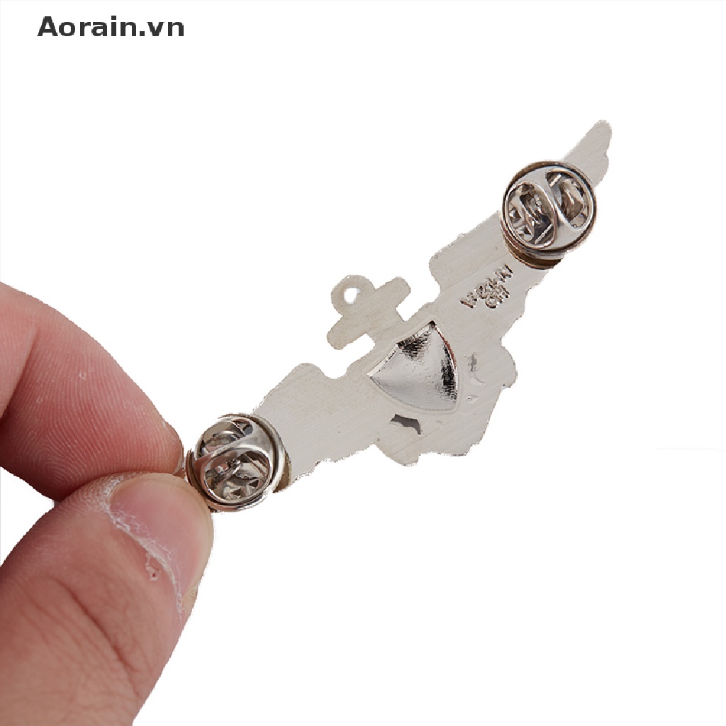 Huy Hiệu Cài Áo Kim Loại Hình Đôi Cánh Phong Cách Quân