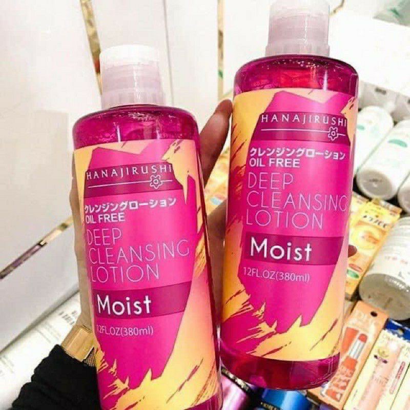 Tẩy Trang Hanajirushi Deep Cleansing Lotion Moist 380ml/99ml | BigBuy360 - bigbuy360.vn