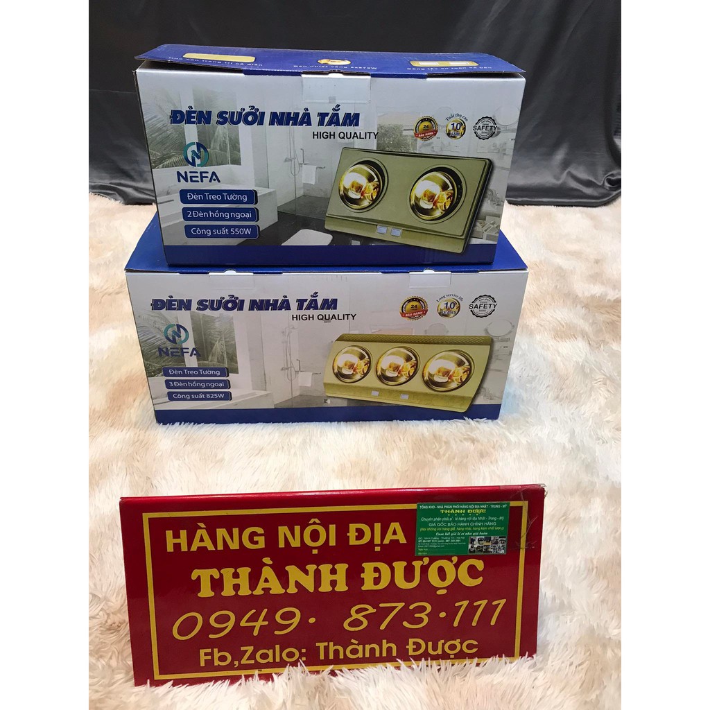 ĐÈN SƯỞI NHÀ TẮM NEFA