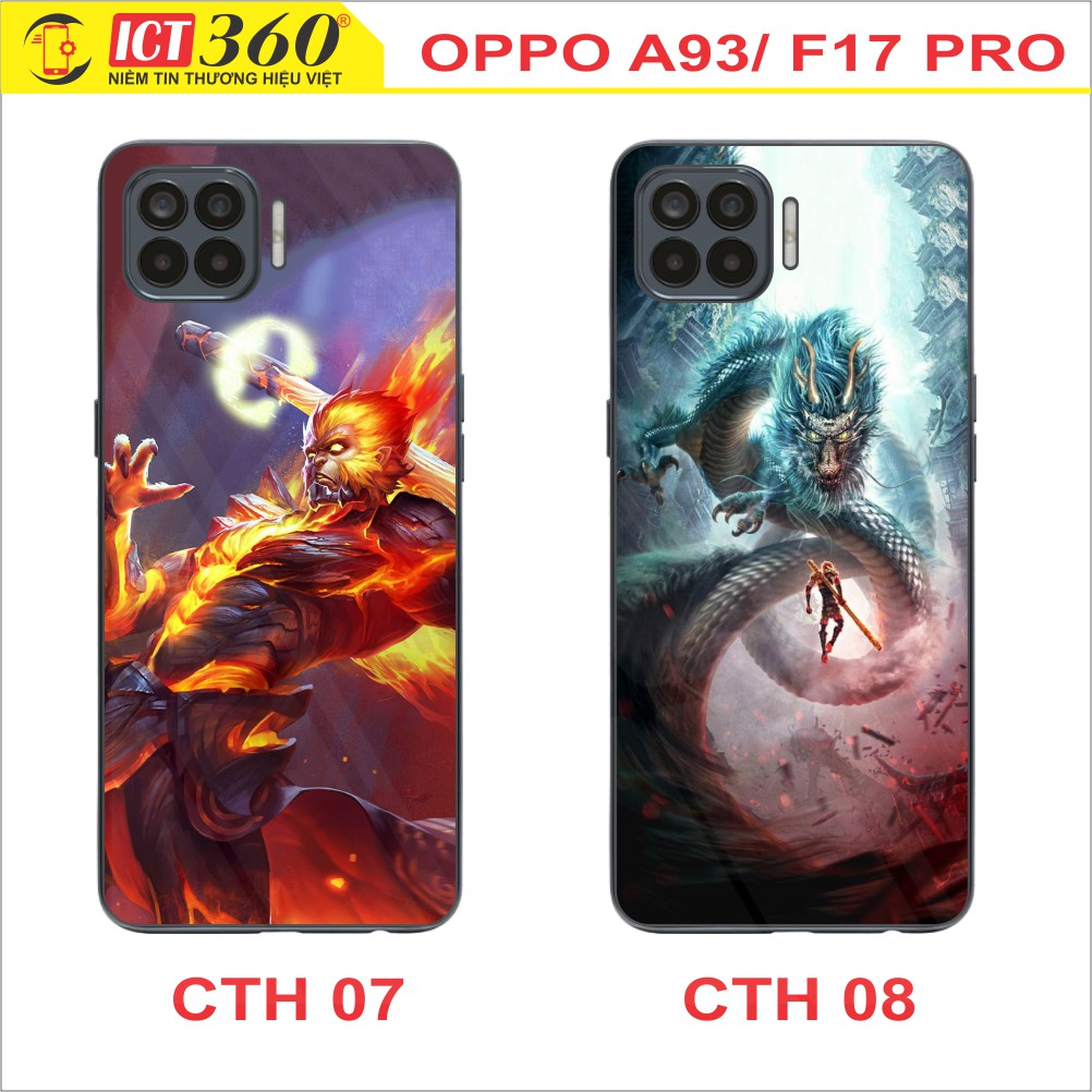 Ốp Lưng Kính Oppo A93/ F17 Pro - in Theo Yêu Cầu - Nhiều Hình