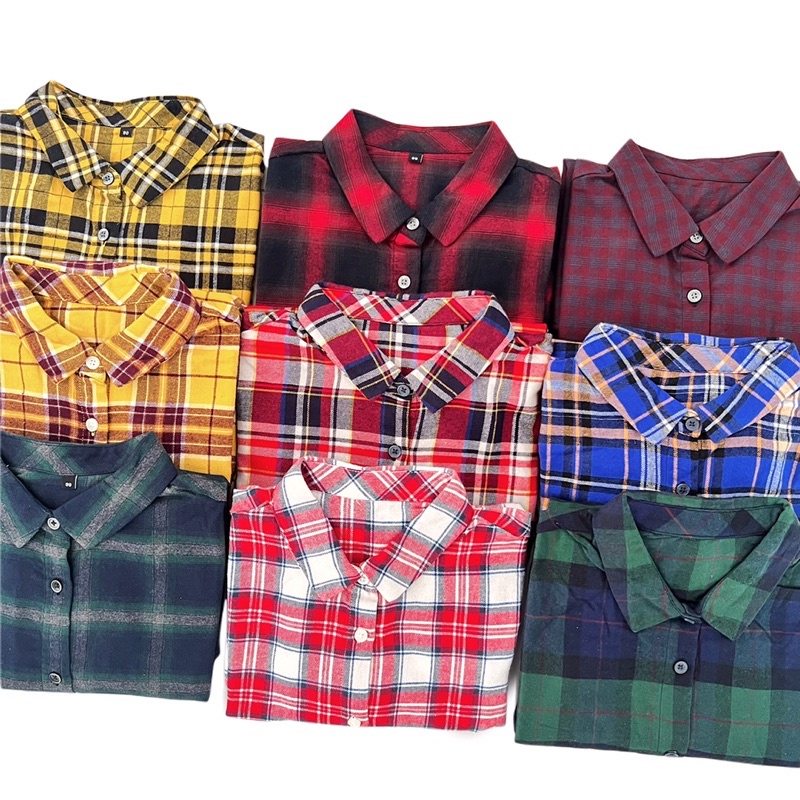 🎡Áo sơ mi caro F:2F xuất xịn