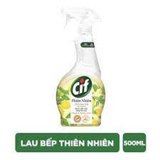 Nước xịt lau bếp CIF chai dung tích 500ml