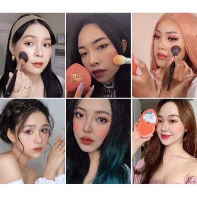 Phấn Má Hồng Sivanna Colors So Chic Long Lasting 16 House Blush