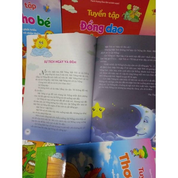 Combo 3 quyểnThơ TruyệnĐồngDao. Bộ quà tặng cho bé