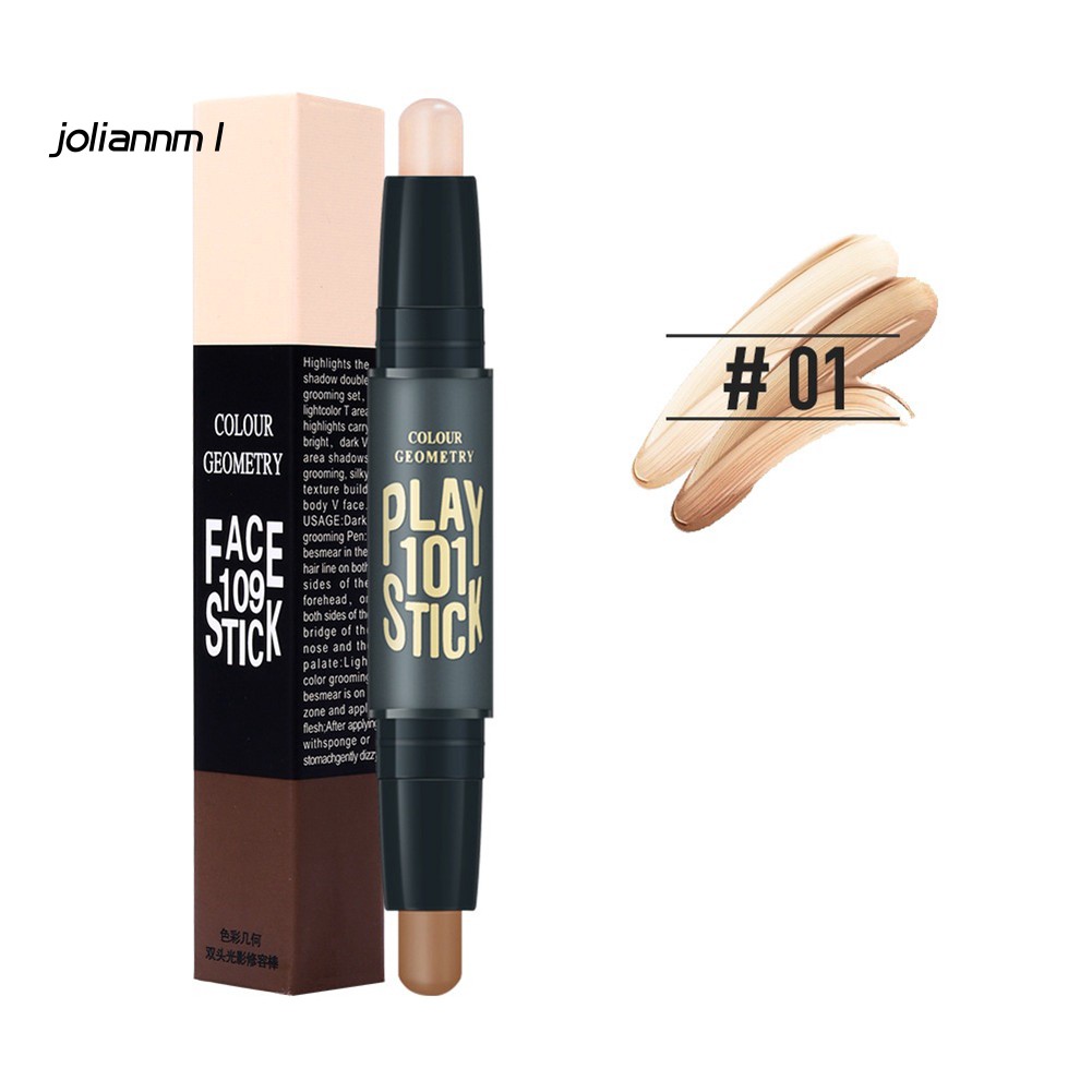 [Hàng mới về] Kem che khuyết điểm dạng thỏi 2 đầu trang điểm tiện dụng | BigBuy360 - bigbuy360.vn