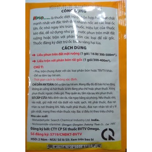 Thuốc Trừ Ốc NPIO DAN 800WP (20g)