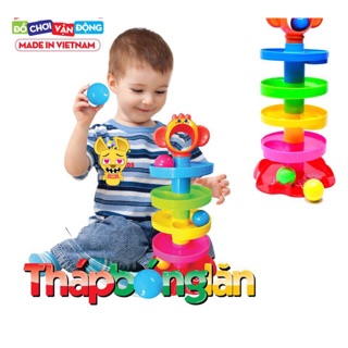 Tháp bóng lăn - đồ chơi vận động hàng việt nam