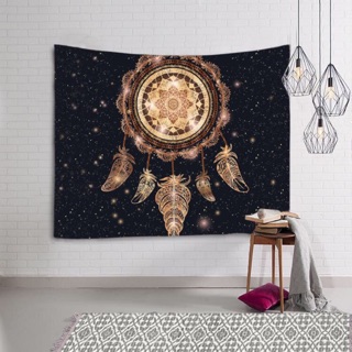 Vải treo tường dream catcher kèm đèn