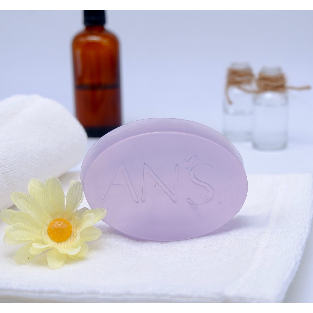 MỚI! Xà Phòng Thiên Nhiên AN’Sw Tinh Dầu Lavender (Hoa Oải Hương) [Chính hãng] - For ladies