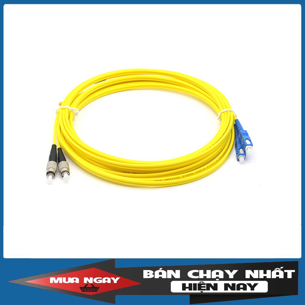 [BÁN CHẠY] Dây nhảy quang SM FC/UPC-SC/UPC mới 100% - Đại lý phân phối toàn quốc