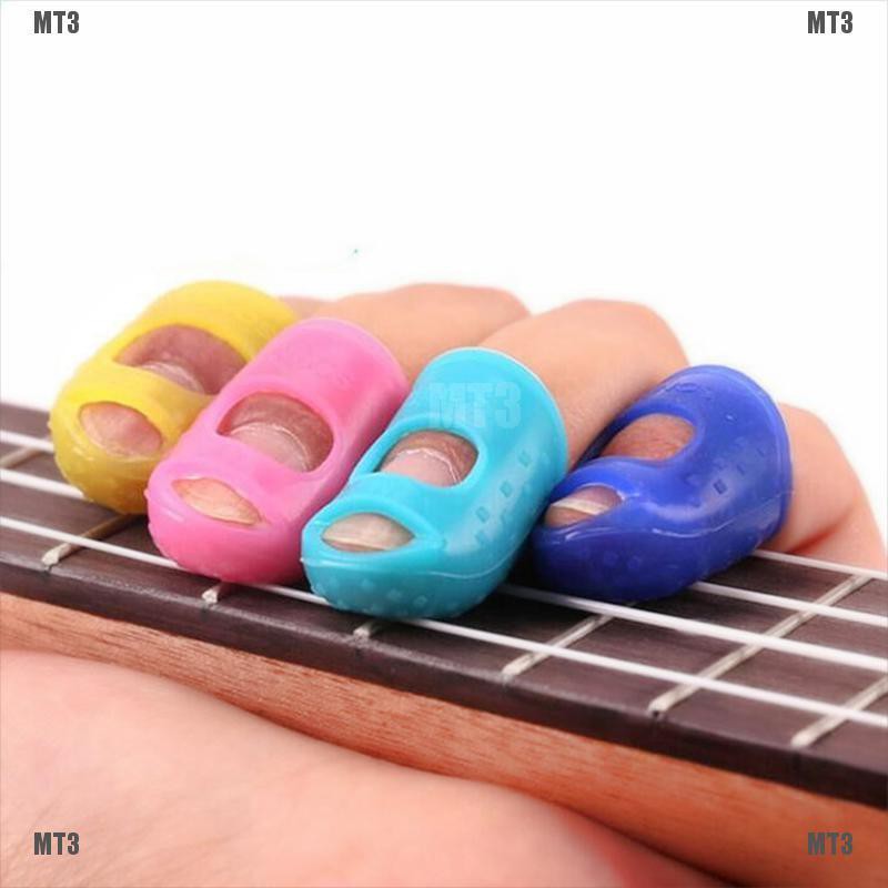 Set 4 Bọc Bảo Vệ Ngón Tay Khi Chơi Đàn Guitar/Ukulele