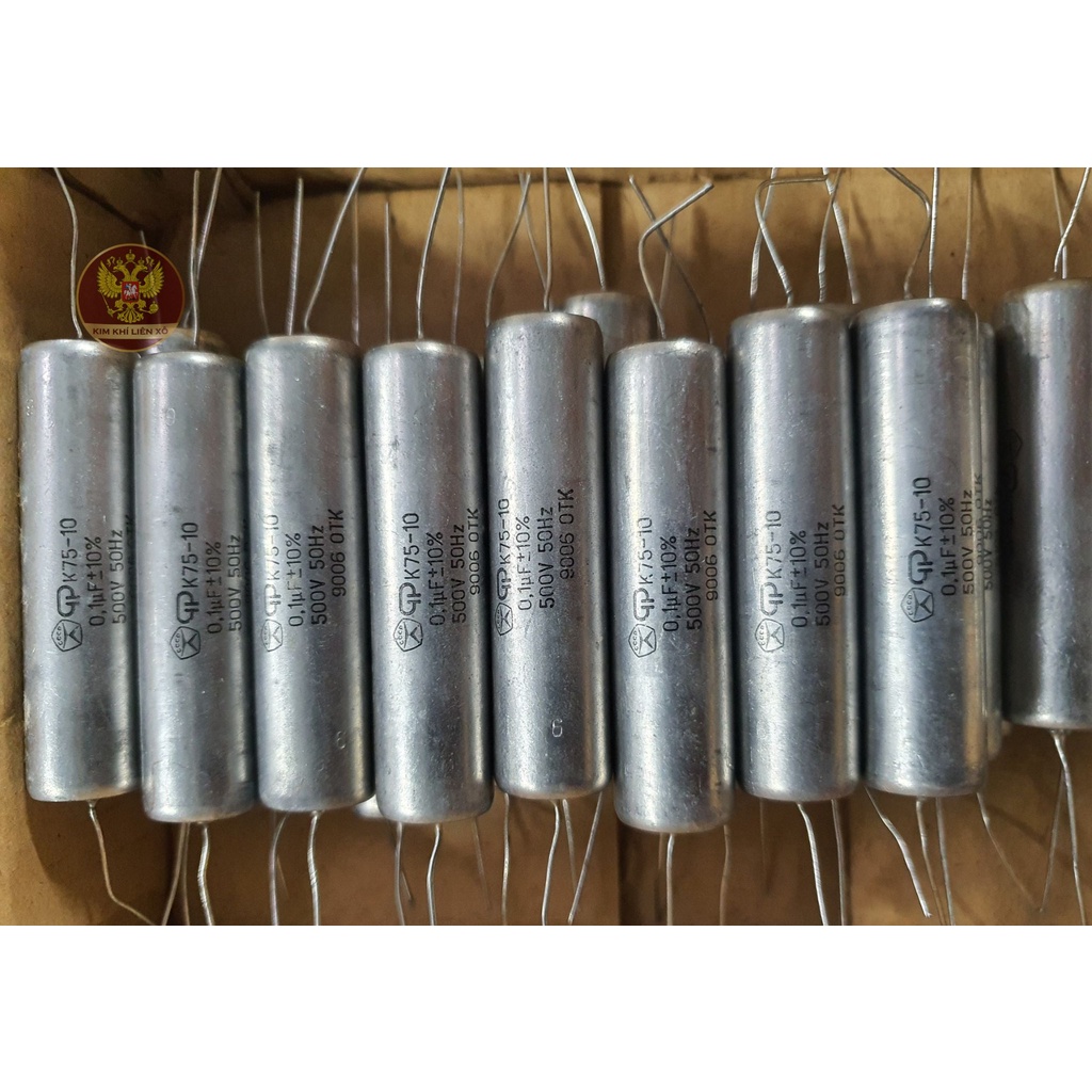 Tụ dầu Nga 0,1uf 500v