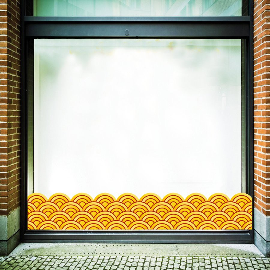 Decal chân tường trang trí tết Tân Sửu 2021 - Giấy dán tết cao cấp có keo sẵn dán được trên tường và kính