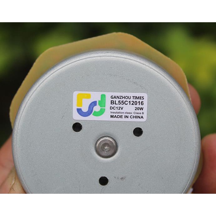 Động cơ dc chế quạt 12vol