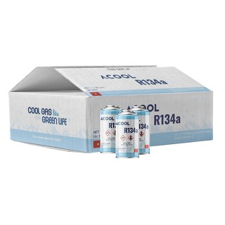 [ GAS LẠNH MÁY LẠNH ĐIỀU HÒA] Gas R134a lon 300g - ACOOL