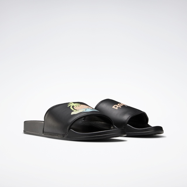 Reebok SWIM Dép Thời trang Unisex Classic Slide Màu đen FZ3170