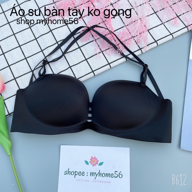 Áo ngực ko gọng bàn tay nâng ngực dây chéo nâng ngực 9609