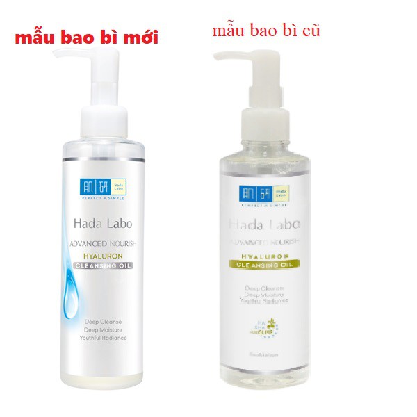 ( HSD 5/2023) Dầu tẩy trang Hada Labo Advanced Nourish Hyaluron Cleansing Oil 200ml | BigBuy360 - bigbuy360.vn