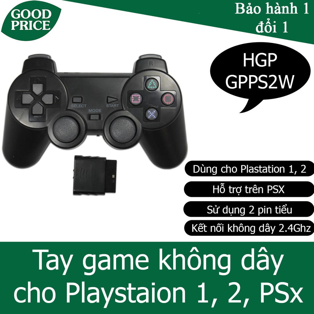 Tay game không dây cho máy chơi game Playstation 2
