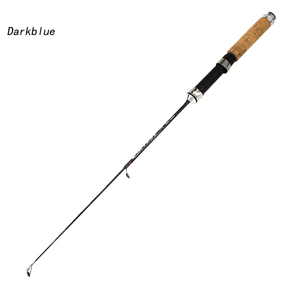 Cần câu cá mini 60cm siêu nhẹ thép không gỉ carbon