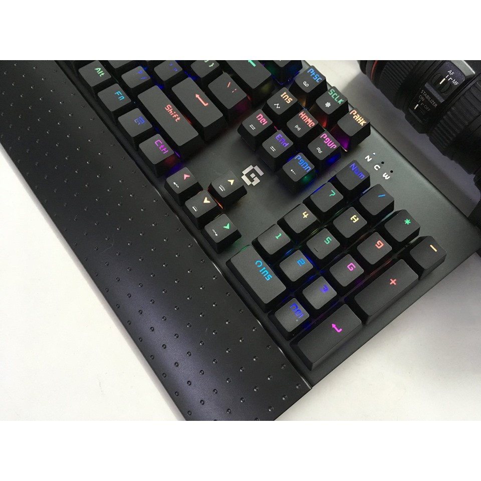 [Mã 267ELSALE hoàn 7% đơn 300K] Bàn Phím Cơ Geezer GS3 RGB chính hãngbởi Ninza