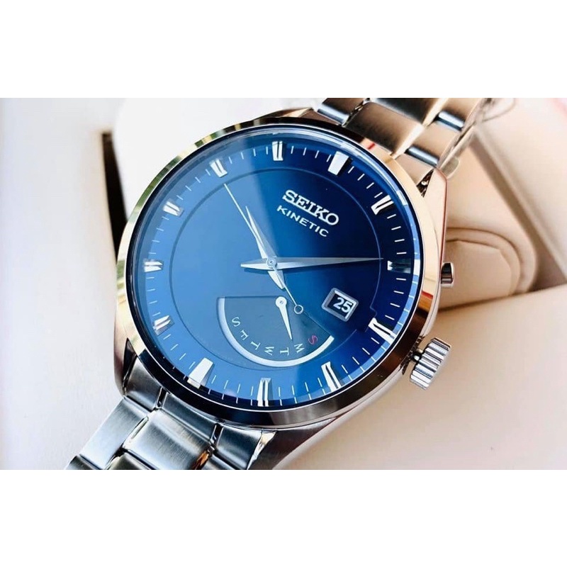 ĐỒNG HỒ NAM CHÍNH HÃNG Seiko SRN047P1 Kinetic