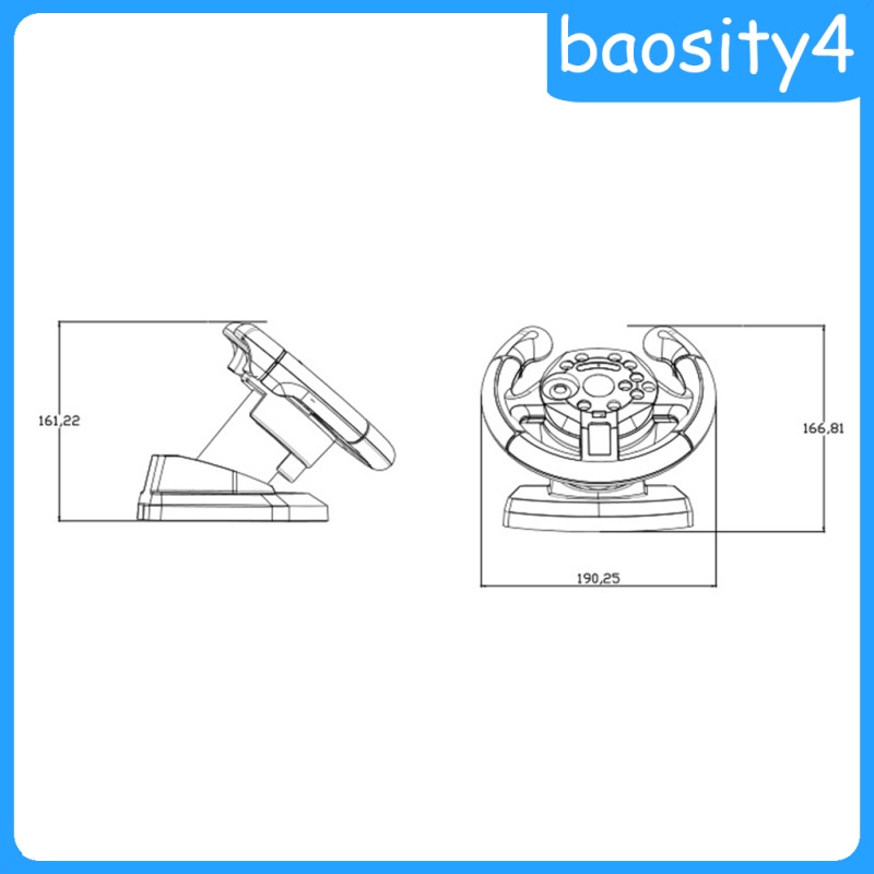 Set 4 Vô Lăng Xe Đua Cho Ps3 / Pc