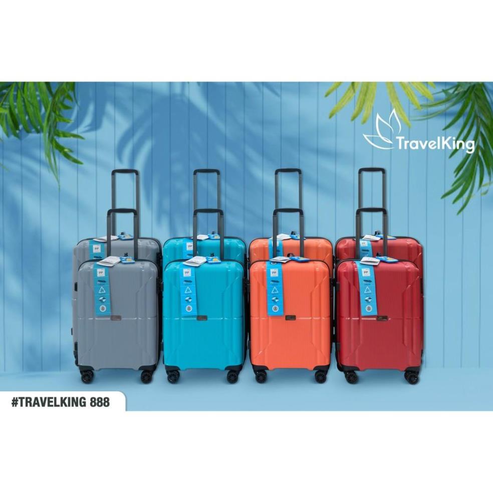 Vali kéo du lịch cao cấp TRAVELKING-888 kích thước 20, 24 inch chính hãng Hùng Phát - Bảo hành 5 năm