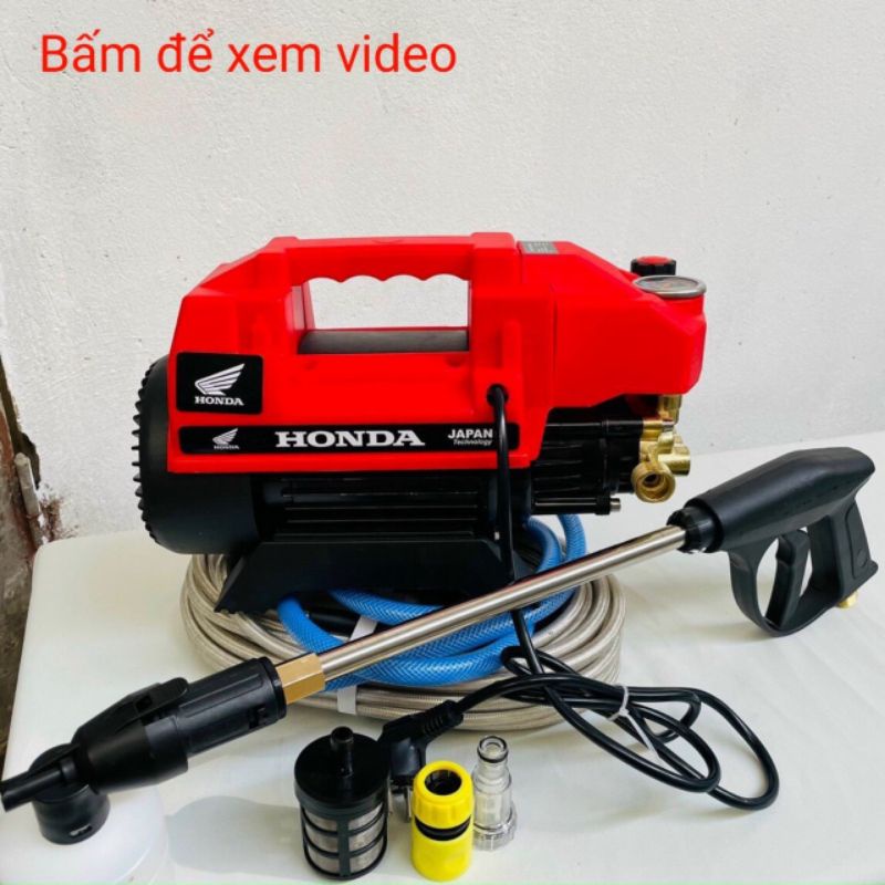 máy rửa xe HONDA 3500W có chỉnh áp đầy đủ phụ kiện