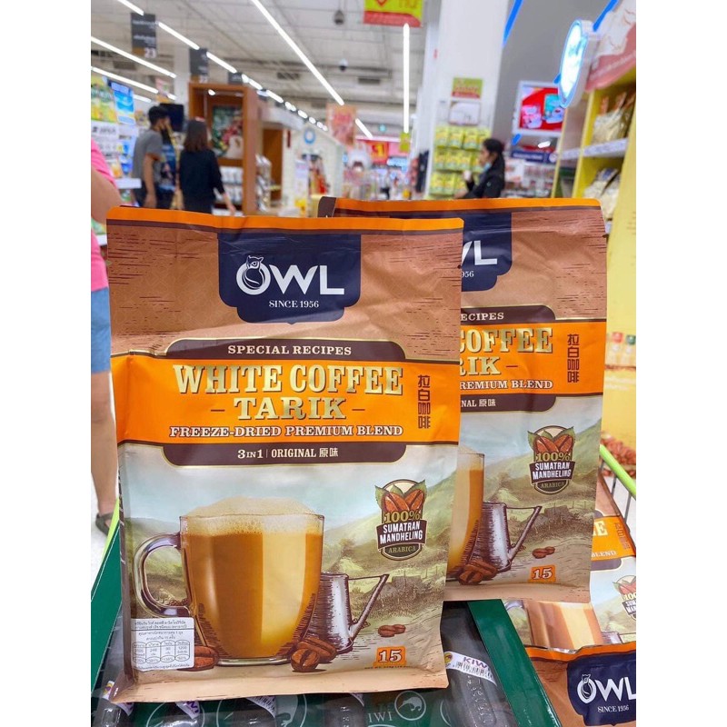 Cà Phê Trắng Truyền Thống OWL WHITE COFFEE TARIK