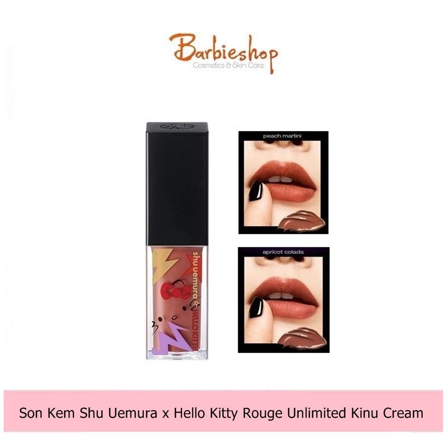 Son Kem Shu Uemura x Hello Kitty Rouge Unlimited Kinu Cream