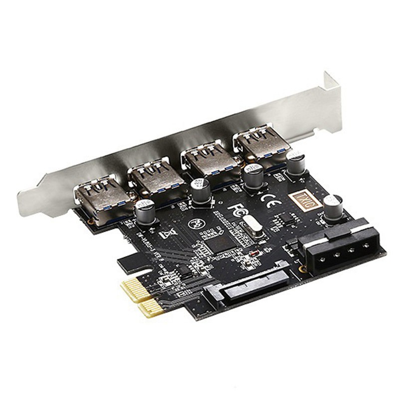 Card Mở Rộng Pci-E Sang Usb 3.0 4 Cổng Thẻ | BigBuy360 - bigbuy360.vn
