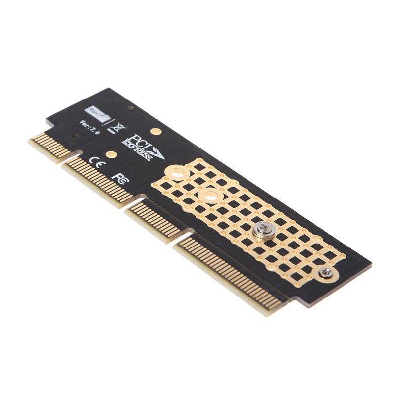 M.2 NGFF NVMe SSD To PCI-E 3.0 X16/X8/X4 Adapter Expansion Card For 1U/2U Server