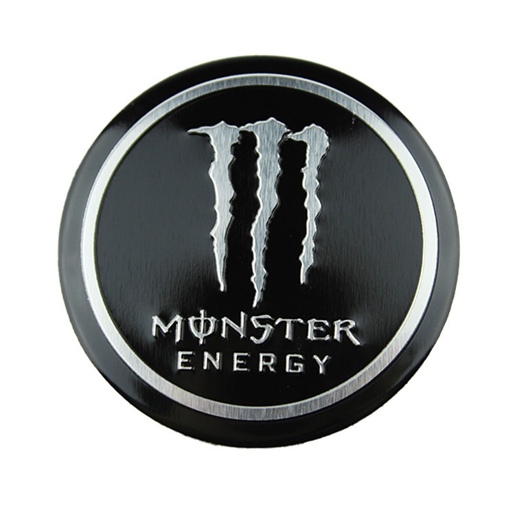 Miếng dán kim loại logo MONSTER ENERGY 5.5cm