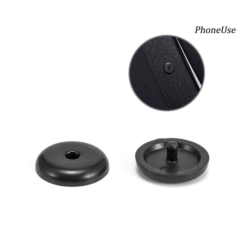 Pu- Set 10 Nút Chặn Dây An Toàn Cho Xe Hơi