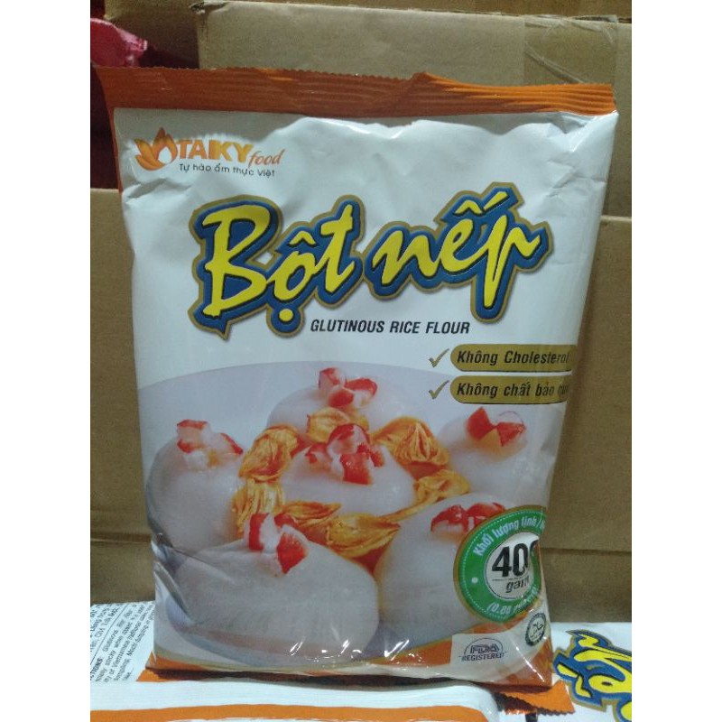 bột nếp tài ký làm bánh ít trần,chè trôi nước ,bánh dày...[gói 400g] | BigBuy360 - bigbuy360.vn