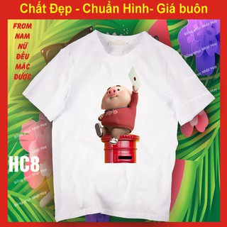 Áo thun heo con ngộ nghĩnh dễ thương 8