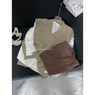 Áo Gile tim vặn thừng xẻ (Ảnh/Video tự chụp)