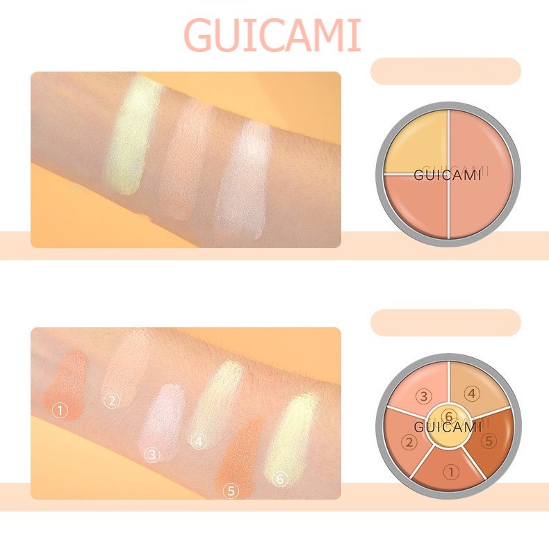 Bảng che khuyết điểm GUICAMI mịn mượt che phủ cao Smile GCMI14 GCMI15 | BigBuy360 - bigbuy360.vn