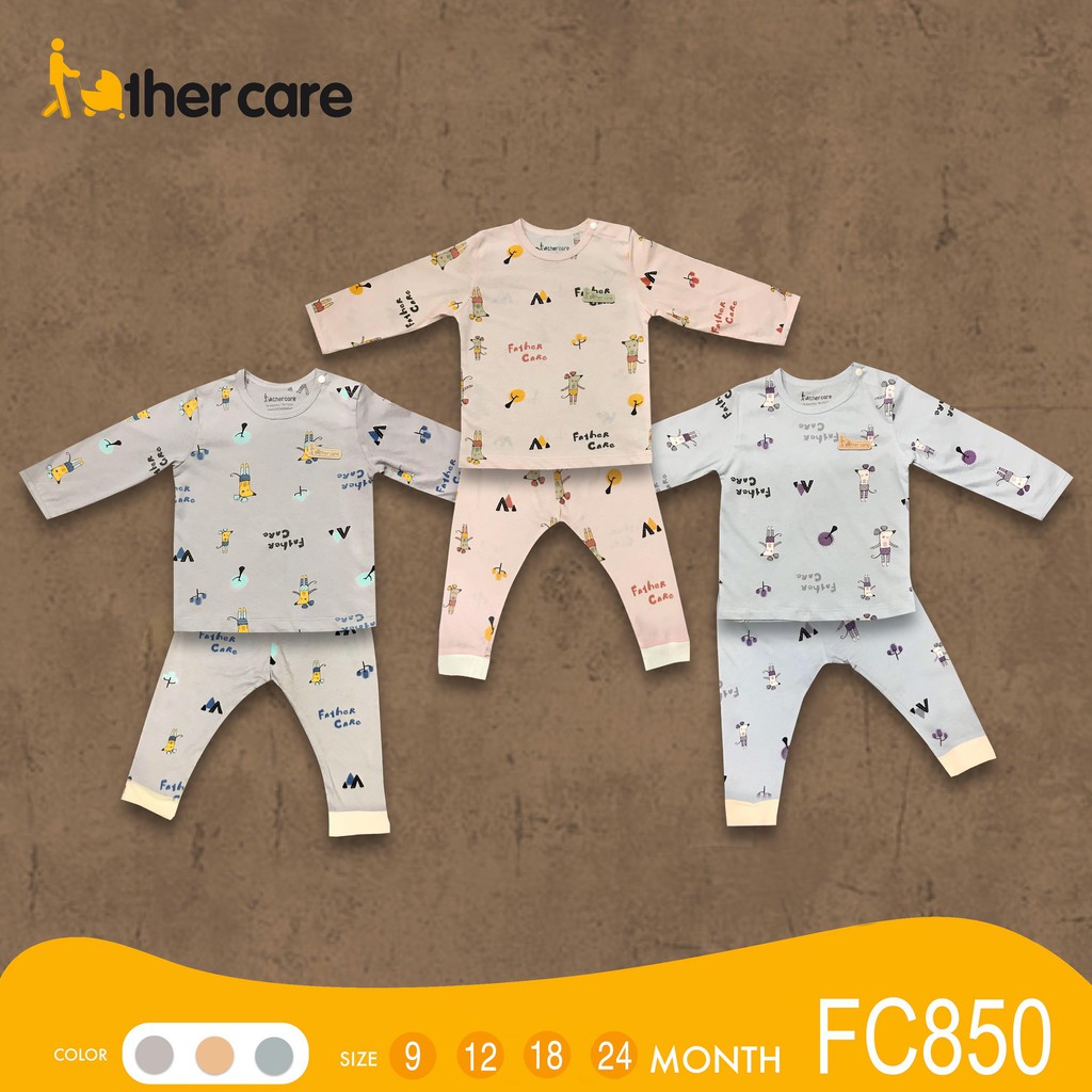 Bộ Quần Áo FatherCare trẻ em Cài vai DT - Chuột Ballet FC850