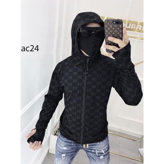 Áo Khoác LV Chống Nắng Thời Trang Nam Nữ Vải Umi Co Giãn Thoáng Mát AN05