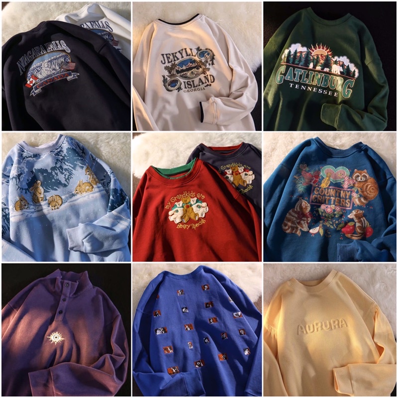 áo sweater mùa đông (order taobao)