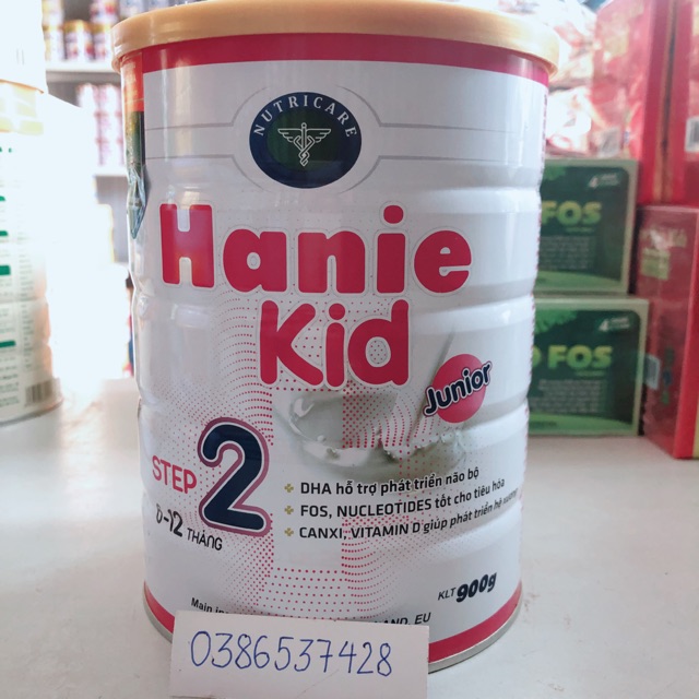 SỮA BỘT HANIE KID 2 900G