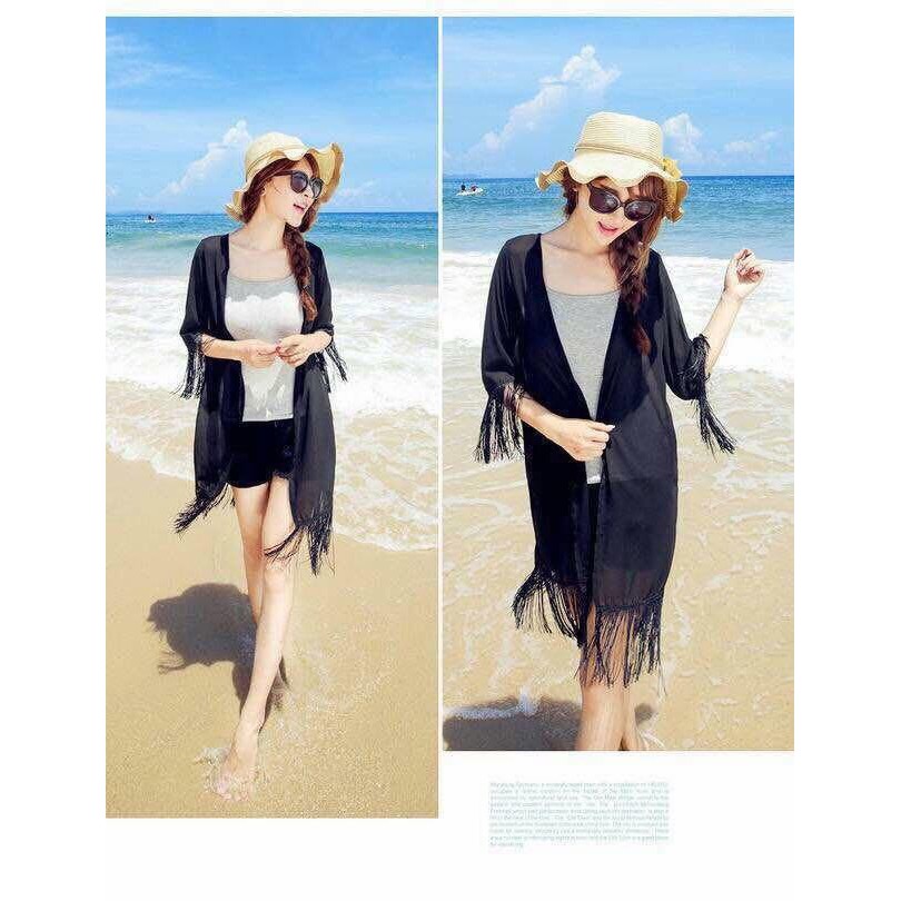 Áo Kimono đi biển