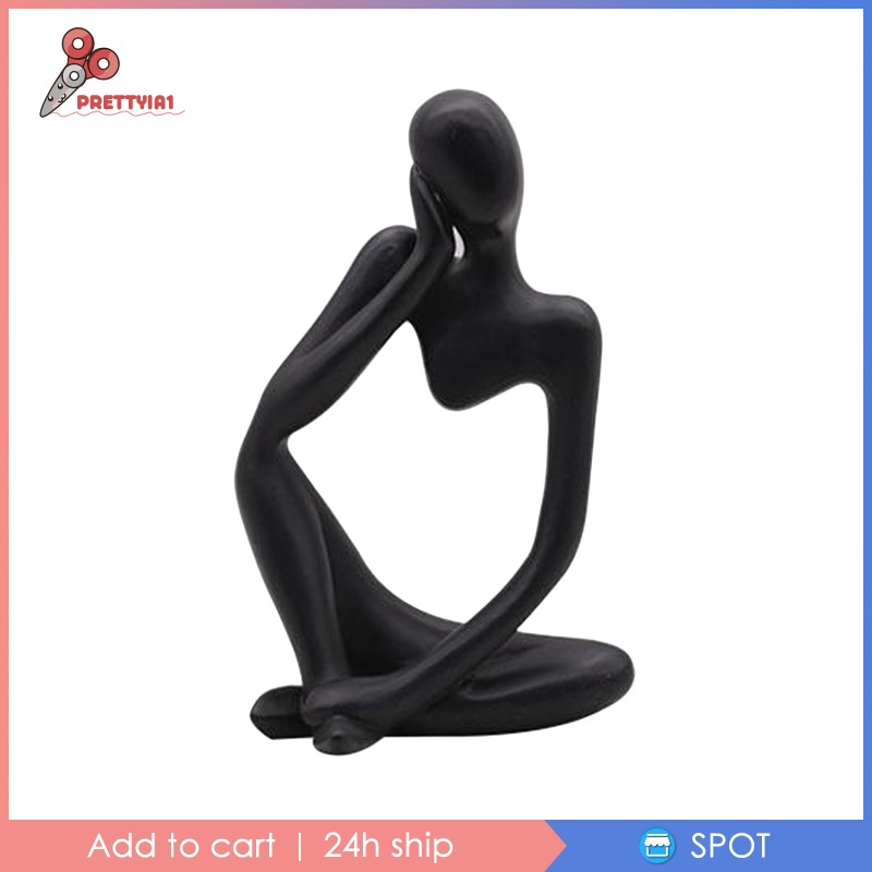 Mô Hình Tượng Điêu Khắc Hiện Đại Trang Trí Tủ Sách 1-8