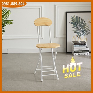 Ghế gỗ gấp gọn đa năng b004