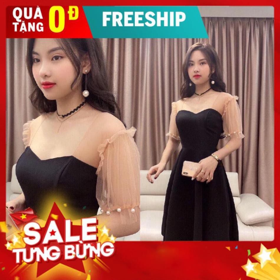 Đâm Nữ Thun Nhập Phối Lưới Phong Cách Sang Trọng Mẫu Siêu Đẹp - 60530