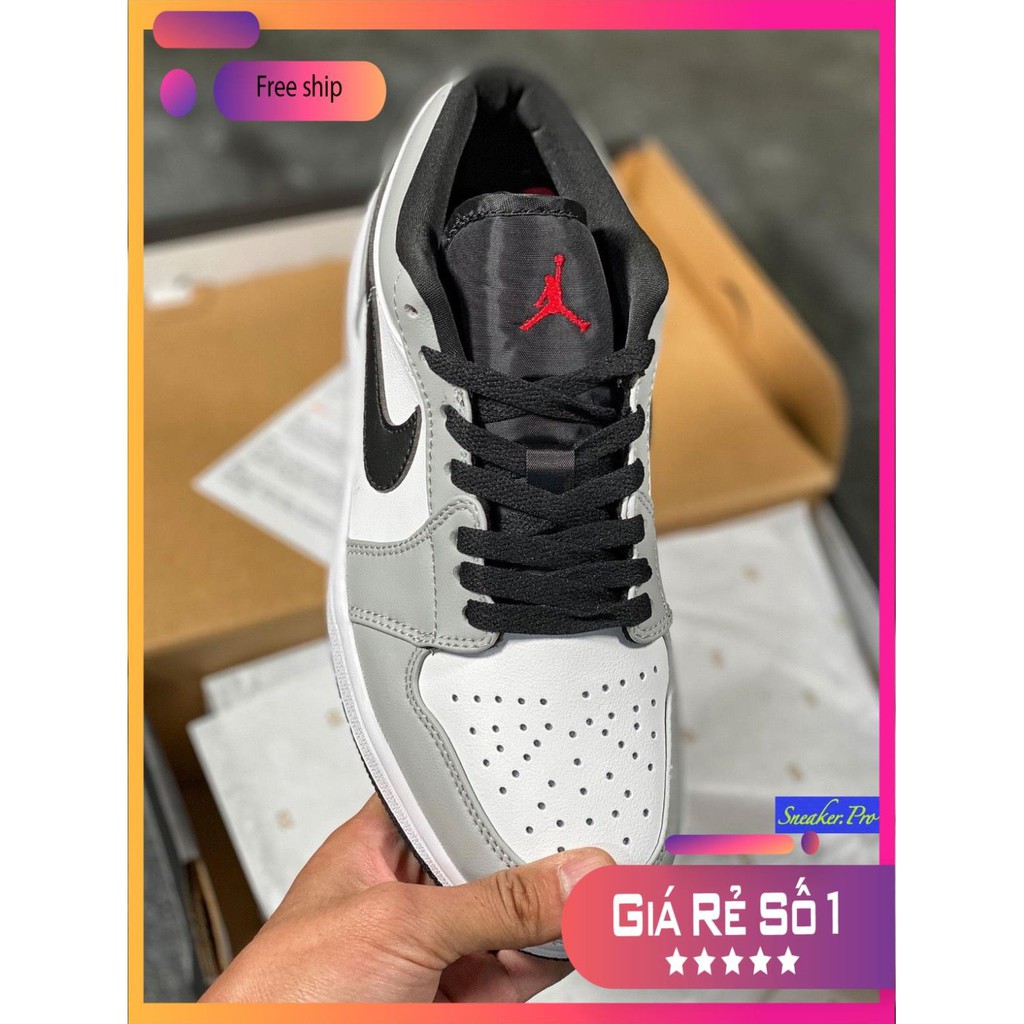 (FULL BOX) Giày thể thao Air Jordan 1 Low Light Smoke Grey siêu đẹp dành cho nam nữ | BigBuy360 - bigbuy360.vn
