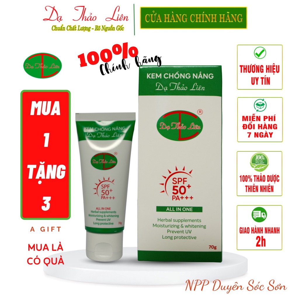 Kem Chống Nắng Dạ Thảo Liên