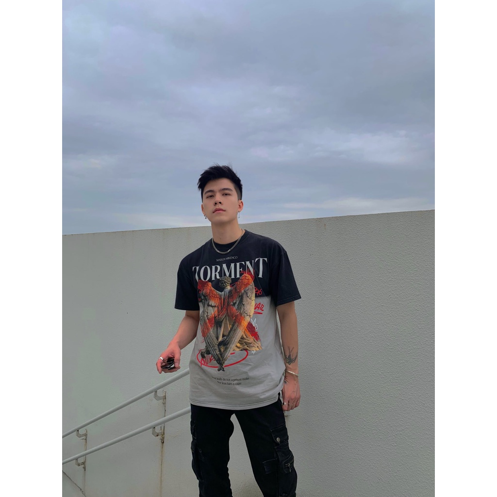 Áo phông nam MIKENCO The Torment Tshirt